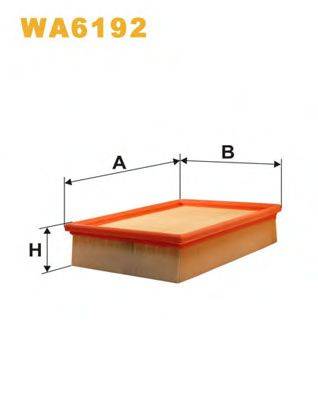WIX FILTERS WA6192 Повітряний фільтр