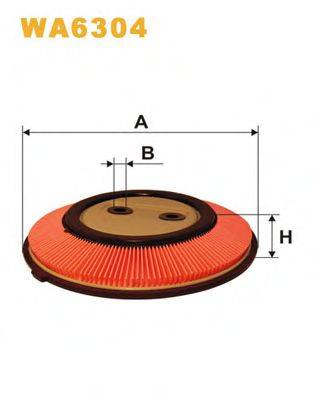 WIX FILTERS WA6304 Повітряний фільтр