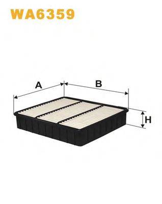 WIX FILTERS WA6359 Повітряний фільтр