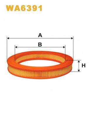 WIX FILTERS WA6391 Повітряний фільтр