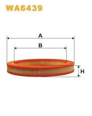 WIX FILTERS WA6439 Повітряний фільтр