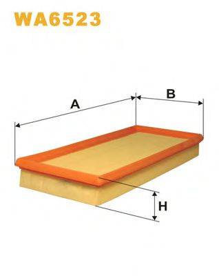 WIX FILTERS WA6523 Повітряний фільтр