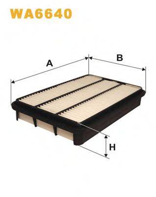 WIX FILTERS WA6640 Повітряний фільтр