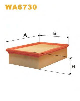 WIX FILTERS WA6730 Повітряний фільтр