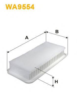 WIX FILTERS WA9554 Повітряний фільтр