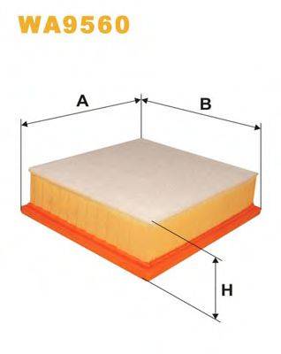 WIX FILTERS WA9560 Повітряний фільтр