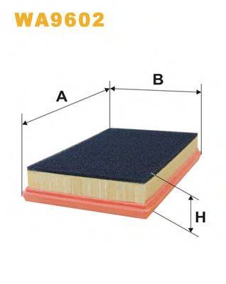 WIX FILTERS WA9602 Повітряний фільтр