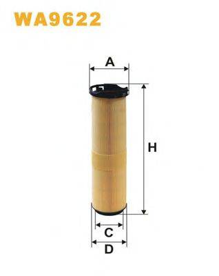 WIX FILTERS WA9622 Повітряний фільтр