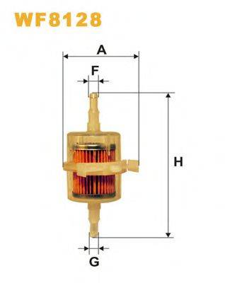 WIX FILTERS WF8128 Паливний фільтр