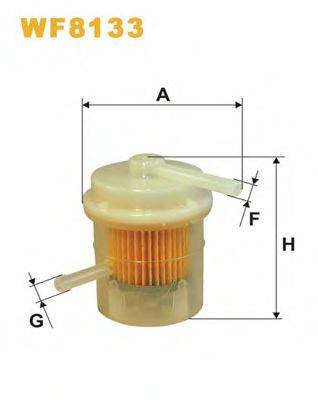 WIX FILTERS WF8133 Паливний фільтр