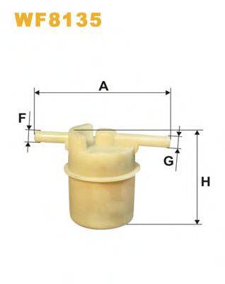 WIX FILTERS WF8135 Паливний фільтр