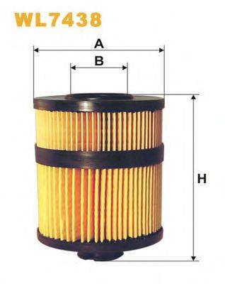 WIX FILTERS WL7438 Масляний фільтр