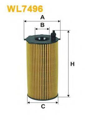 WIX FILTERS WL7496 Масляний фільтр