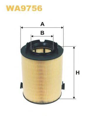 WIX FILTERS WA9756 Повітряний фільтр