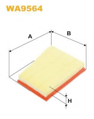 WIX FILTERS WA9564 Повітряний фільтр