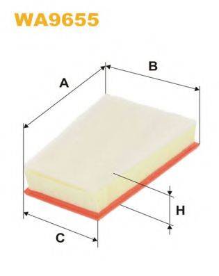 WIX FILTERS WA9655 Повітряний фільтр