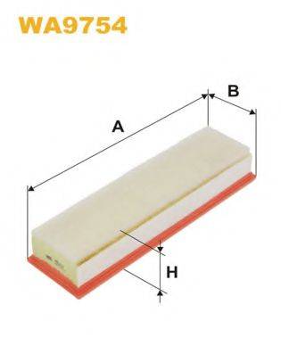 WIX FILTERS WA9754 Повітряний фільтр