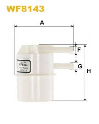 WIX FILTERS WF8143 Паливний фільтр