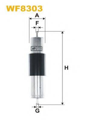 WIX FILTERS WF8303 Паливний фільтр