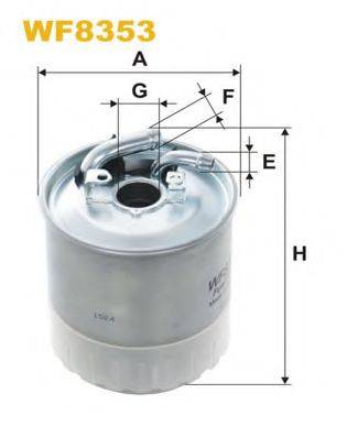 WIX FILTERS WF8353 Паливний фільтр