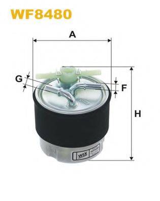 WIX FILTERS WF8480 Паливний фільтр