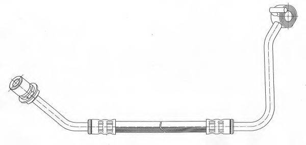 CEF 510544 Гальмівний шланг