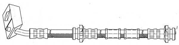 CEF 510786 Гальмівний шланг