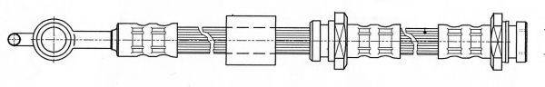 CEF 511831 Гальмівний шланг