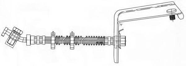 CEF 511918 Гальмівний шланг