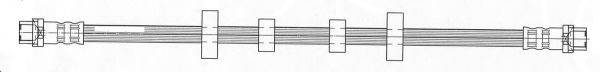 CEF 512074 Гальмівний шланг