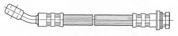 CEF 512176 Гальмівний шланг