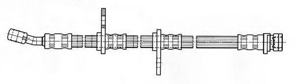 CEF 512214 Гальмівний шланг