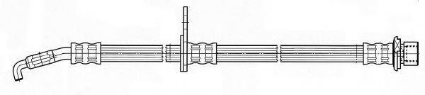 CEF 512237 Гальмівний шланг