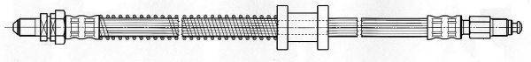 CEF 512287 Гальмівний шланг