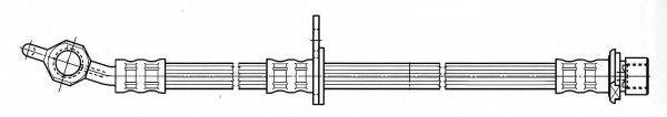 CEF 512343 Гальмівний шланг