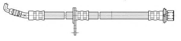 CEF 512366 Гальмівний шланг