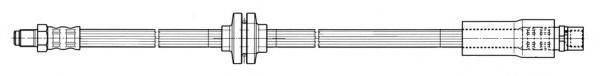 CEF 512450 Гальмівний шланг