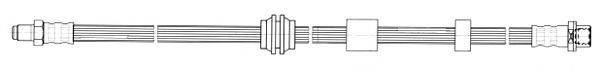 CEF 512555 Гальмівний шланг