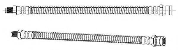 CEF 512700 Гальмівний шланг