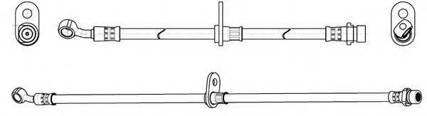 CEF 514552 Гальмівний шланг