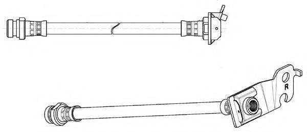 CEF 514626 Гальмівний шланг