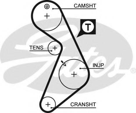 GATES 5395 Ремінь ГРМ