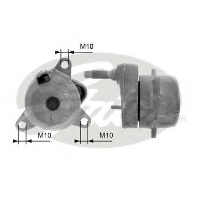 GATES T39050 Натяжний ролик, полікліновий ремінь