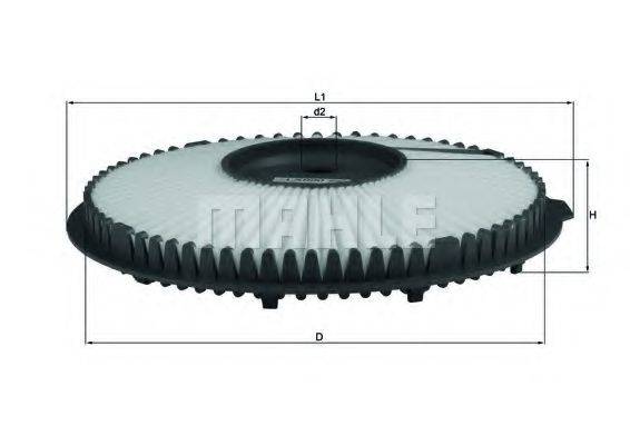 KNECHT LX890 Повітряний фільтр