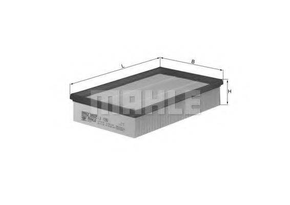 KNECHT LX1596 Повітряний фільтр