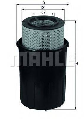 KNECHT LX388 Повітряний фільтр