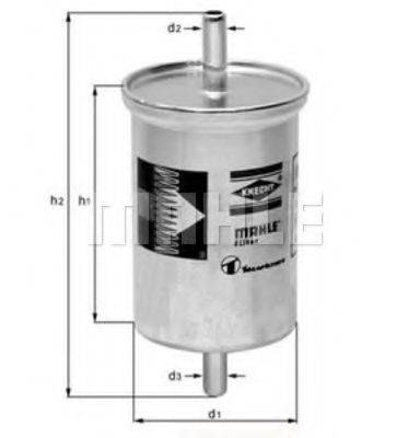 KNECHT KL2 Паливний фільтр