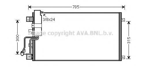 PRASCO DN5283D Конденсатор, кондиціонер