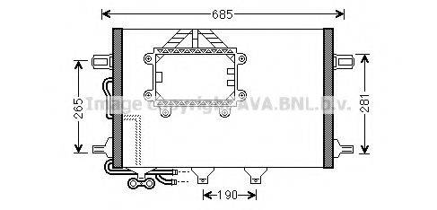 PRASCO MSA5562 Конденсатор, кондиціонер