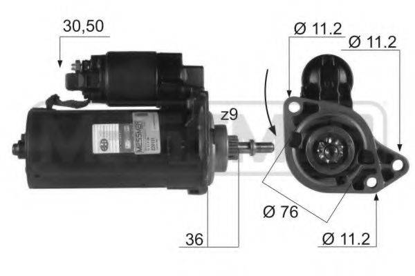 MESSMER 220131 Стартер